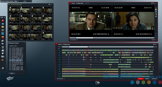 phần mềm edit clip lightworks